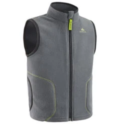 Quechua Gilet Polaire Sans Manche De Randonnée - MH150 Gris - Enfant 2 - 6 Ans -Quechua gilet polaire sans manche de randonnee mh150 gris enfant 2 6 ans 1