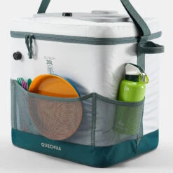Quechua GLACIÈRE SOUPLE ÉLECTRIQUE DE CAMPING - 30 LITRES - CONSERVATION AU FRAIS 96 H -Quechua glaciere souple electrique de camping 30 litres conservation au frais 96 h 6