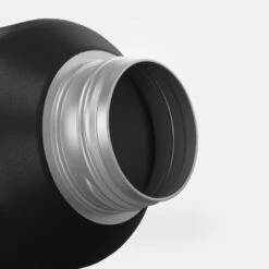 Quechua Gourde Inox 1L Avec Bouchon à Vis Pour La Randonnée - Noir -Quechua gourde inox 1l avec bouchon a vis pour la randonnee noir 6