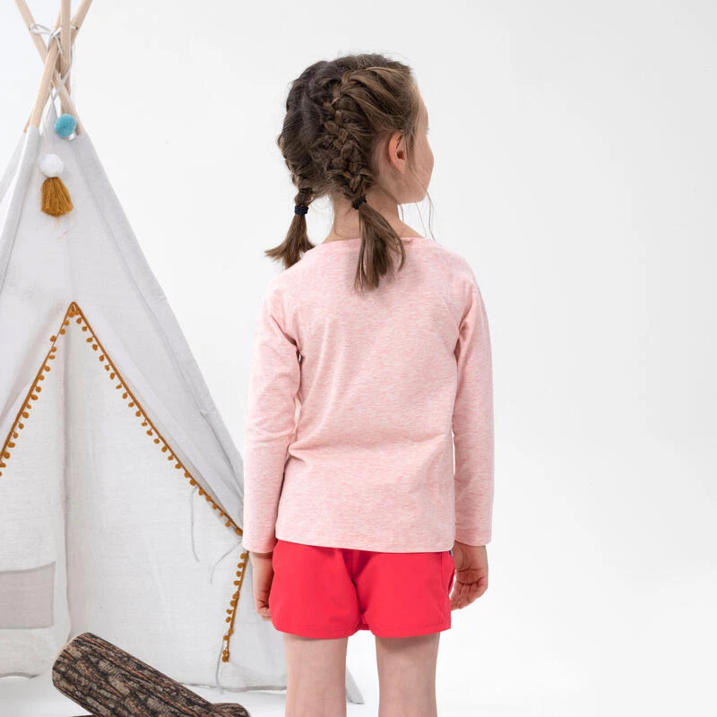Quechua Jupe Short De Randonnée - MH100 KID Rose Corail -enfant 2-6 Ans 5 Quechua Jupe Short De Randonnée - MH100 KID Rose Corail -enfant 2-6 Ans – Image 3