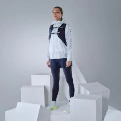 Quechua Legging Short Ultra Léger - Randonnée Rapide - FH900 Bleu - Femme -Quechua legging short ultra leger randonnee rapide fh900 bleu femme 1