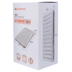 Quechua MATELAS GONFLABLE DE CAMPING - AIR COMFORT 120 CM - 2 PERSONNES -Quechua matelas gonflable de camping air comfort 120 cm 2 personnes 1