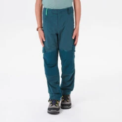 Quechua Pantalon De Randonnée Modulable Enfant MH500 Pétrole Sombre 7-15 Ans -Quechua pantalon de randonnee modulable enfant mh500 petrole sombre 7 15 ans 4