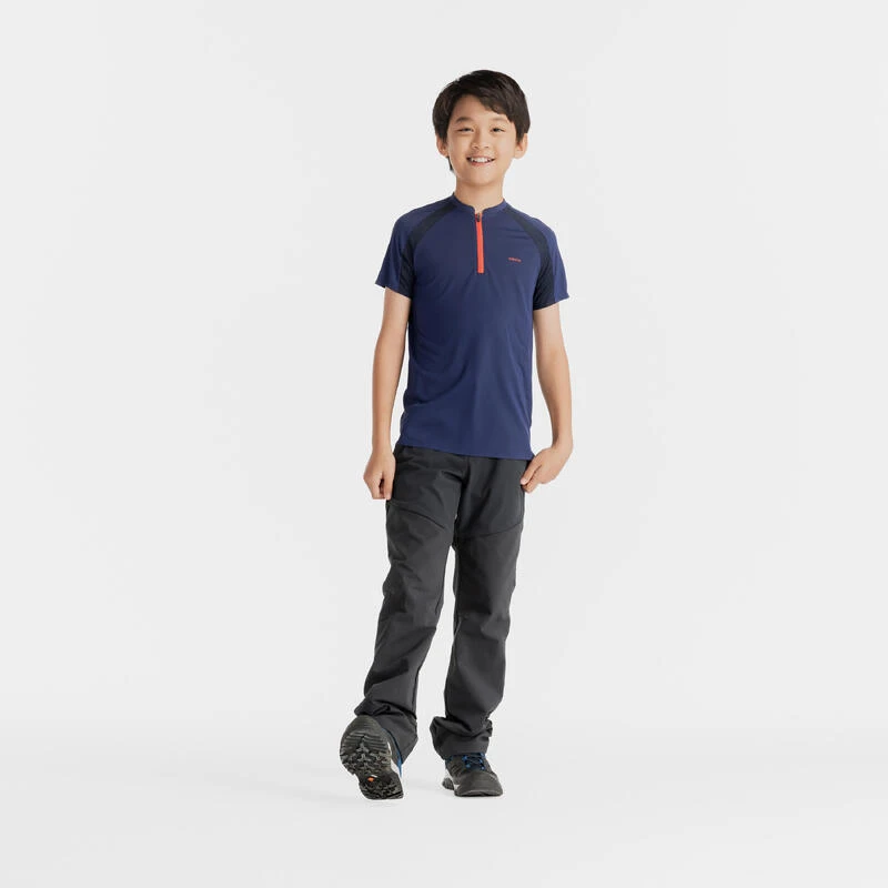 Quechua Pantalon De Randonnée Softshell - MH550 Noir - Enfant 7-15 Ans 2 Quechua Pantalon De Randonnée Softshell - MH550 Noir - Enfant 7-15 Ans