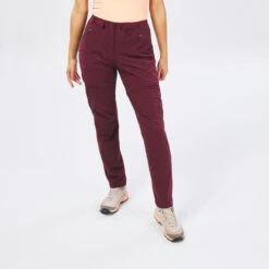 Quechua Pantalon Modulable De Randonnée Montagne - MH550 - Bordeaux - Femme 11 Quechua Pantalon Modulable De Randonnée Montagne - MH550 - Bordeaux - Femme -Quechua pantalon modulable de randonnee montagne mh550 bordeaux femme 4