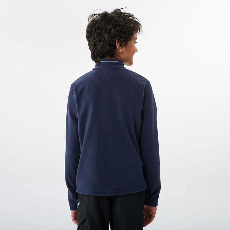 Quechua Polaire De Randonnée - MH100 Bleue - Enfant 7-15 Ans 5 Quechua Polaire De Randonnée - MH100 Bleue - Enfant 7-15 Ans – Image 3