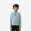 Quechua Polaire De Randonnée - MH100 Grise Clair - Enfant 7-15 Ans -Quechua polaire de randonnee mh100 grise clair enfant 7 15 ans