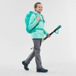 Quechua Polaire De Randonnée - MH100 Turquoise - Enfant 7-15 Ans -Quechua polaire de randonnee mh100 turquoise enfant 7 15 ans 2