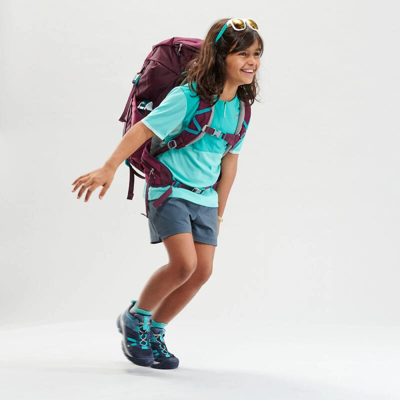 Quechua Short De Randonnée - MH500 Gris Foncé - Enfant 7 - 15 Ans - 4 Quechua Short De Randonnée - MH500 Gris Foncé - Enfant 7 - 15 Ans - – Image 2
