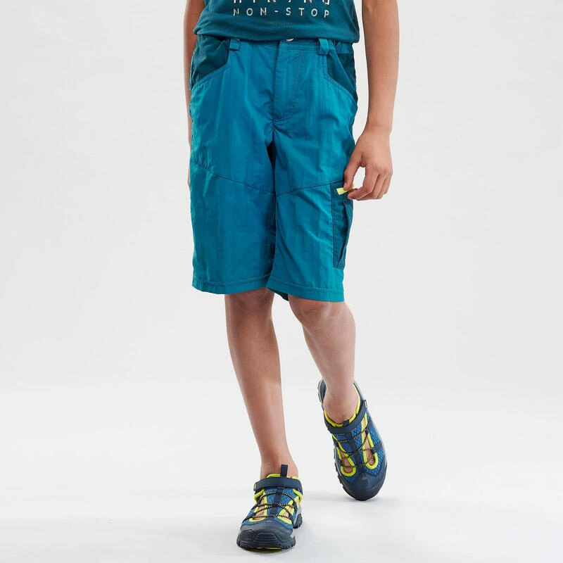 Quechua Short De Randonnée - MH500 Vert - Enfant 7-15 Ans 5 Quechua Short De Randonnée - MH500 Vert - Enfant 7-15 Ans – Image 3