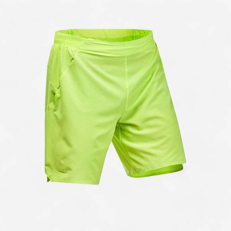 Quechua Short De Randonnée Rapide FH 900 Homme Jaune. 3 Quechua Short De Randonnée Rapide FH 900 Homme Jaune.