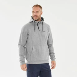 Quechua Sweat à Capuche De Randonnée - NH150 1/2 Zip Homme -Quechua sweat a capuche de randonnee nh150 12 zip homme 2