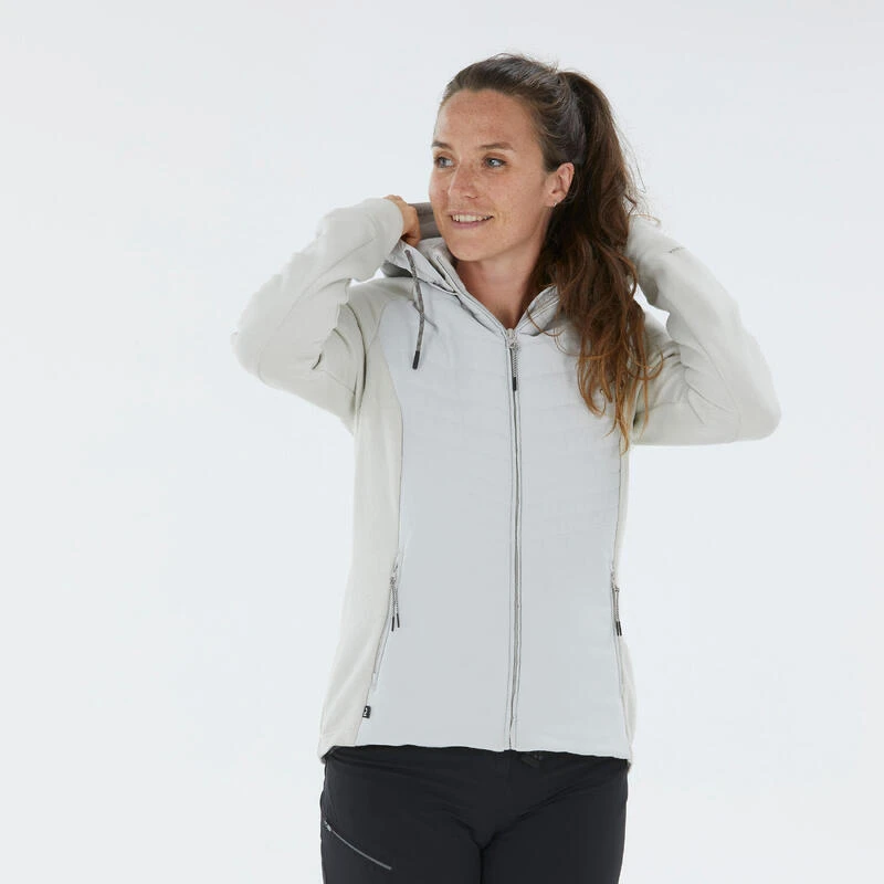 Quechua Sweat à Capuche De Randonnée - NH500 Hybrid - Femme 4 Quechua Sweat à Capuche De Randonnée - NH500 Hybrid - Femme – Image 2