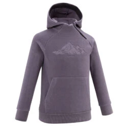 Quechua Sweat Polaire De Randonnée Violet Foncé - Enfant 7-15 Ans -Quechua sweat polaire de randonnee violet fonce enfant 7 15 ans 1