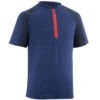 Quechua T SHIRT De Randonnée Enfant MH550 Bleu 7-15 Ans -Quechua t shirt de randonnee enfant mh550 bleu 7 15 ans