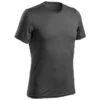 Quechua T-shirt De Randonnée Manches Courtes En Synthétique Recyclé - Homme- MH100 -Quechua t shirt de randonnee manches courtes en synthetique recycle homme mh100