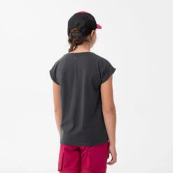 Quechua T-Shirt De Randonnée - MH100 GRIS FONCE - Enfant 7-15 Ans 10 Quechua T-Shirt De Randonnée - MH100 GRIS FONCE - Enfant 7-15 Ans -Quechua t shirt de randonnee mh100 gris fonce enfant 7 15 ans 3