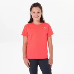 Quechua T Shirt De Randonnée - MH500 Corail - Enfant 7-15 Ans 9 Quechua T Shirt De Randonnée - MH500 Corail - Enfant 7-15 Ans -Quechua t shirt de randonnee mh500 corail enfant 7 15 ans 2