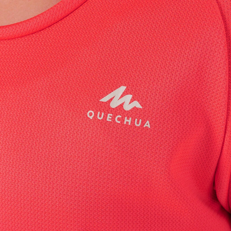 Quechua T Shirt De Randonnée - MH500 Corail - Enfant 7-15 Ans 7 Quechua T Shirt De Randonnée - MH500 Corail - Enfant 7-15 Ans – Image 5