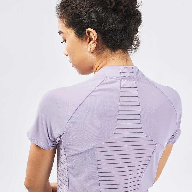 Quechua T-shirt Manches Courtes De Randonnée Montagne - MH500 - Violet - Femme 9 Quechua T-shirt Manches Courtes De Randonnée Montagne - MH500 - Violet - Femme – Image 7