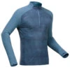 Quechua T-Shirt Manches Longues De Randonnée Anti-UV- Homme -MH550