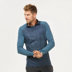 Quechua T-Shirt Manches Longues De Randonnée Anti-UV- Homme -MH550 9 Quechua T-Shirt Manches Longues De Randonnée Anti-UV- Homme -MH550 -Quechua t shirt manches longues de randonnee anti uv homme mh550 2