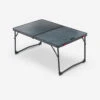 Quechua TABLE BASSE PLIANTE DE CAMPING - MH100 - GRISE 2 Quechua TABLE BASSE PLIANTE DE CAMPING - MH100 - GRISE -Quechua table basse pliante de camping mh100 grise