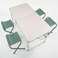 Quechua TABLE DE CAMPING PLIANTE - 4 TABOURETS - 4 À 6 PERSONNES 16 Quechua TABLE DE CAMPING PLIANTE - 4 TABOURETS - 4 À 6 PERSONNES -Quechua table de camping pliante 4 tabourets 4 a 6 personnes 4