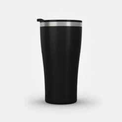 Quechua Tasse / Verre MH500 Isotherme (double Paroi Inox) Camp Du Randonneur 0,5L Noir -Quechua tasse verre mh500 isotherme double paroi inox camp du randonneur 05l noir 8