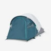 Quechua Tente De Camping - MH100 XL - 2 Places - Fresh & Black -Quechua tente de camping mh100 xl 2 places fresh and black
