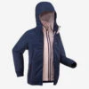 Quechua VESTE 3en1 IMPERMEABLE DE RANDONNÉE - SH100 WARM -0,5°C - ENFANT 7 - 15 ANS -Quechua veste 3en1 impermeable de randonnee sh100 warm 05c enfant 7 15 ans