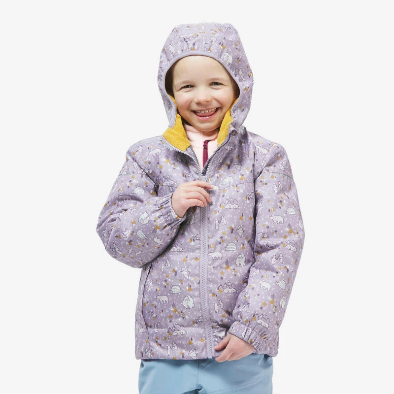Quechua VESTE HIVER IMPERMÉABLE DE RANDONNÉE - SH100 - ENFANT 2 - 6 ANS 5 Quechua VESTE HIVER IMPERMÉABLE DE RANDONNÉE - SH100 - ENFANT 2 - 6 ANS – Image 3