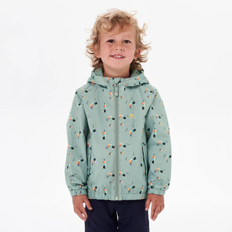 Quechua Veste Imperméable De Randonnée Enfant - MH500 KID - 2-6 ANS 4 Quechua Veste Imperméable De Randonnée Enfant - MH500 KID - 2-6 ANS – Image 2