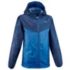 Quechua Veste Imperméable De Randonnée - MH150 Bleue - Enfant 7-15 Ans -Quechua veste impermeable de randonnee mh150 bleue enfant 7 15 ans