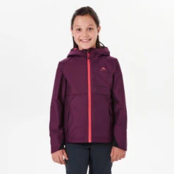 Quechua Veste Imperméable De Randonnée - MH500 Prune - Enfant 7-15 Ans 9 Quechua Veste Imperméable De Randonnée - MH500 Prune - Enfant 7-15 Ans -Quechua veste impermeable de randonnee mh500 prune enfant 7 15 ans 2