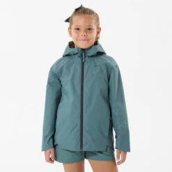 Quechua Veste Imperméable De Randonnée - MH500 Verte - Enfant 7-15 Ans 10 Quechua Veste Imperméable De Randonnée - MH500 Verte - Enfant 7-15 Ans -Quechua veste impermeable de randonnee mh500 verte enfant 7 15 ans 3
