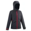 Quechua Veste Imperméable De Randonnée - MH550 Noire - Enfant -Quechua veste impermeable de randonnee mh550 noire enfant