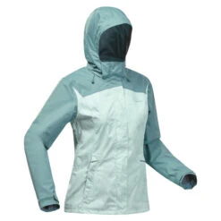 Quechua Veste Imperméable De Randonnée Montagne - MH100 - Femme 13 Quechua Veste Imperméable De Randonnée Montagne - MH100 - Femme -Quechua veste impermeable de randonnee montagne mh100 femme 1