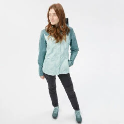 Quechua Veste Imperméable De Randonnée Montagne - MH100 - Femme 14 Quechua Veste Imperméable De Randonnée Montagne - MH100 - Femme -Quechua veste impermeable de randonnee montagne mh100 femme 2