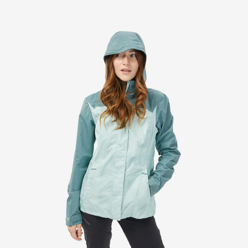 Quechua Veste Imperméable De Randonnée Montagne - MH100 - Femme 3 Quechua Veste Imperméable De Randonnée Montagne - MH100 - Femme