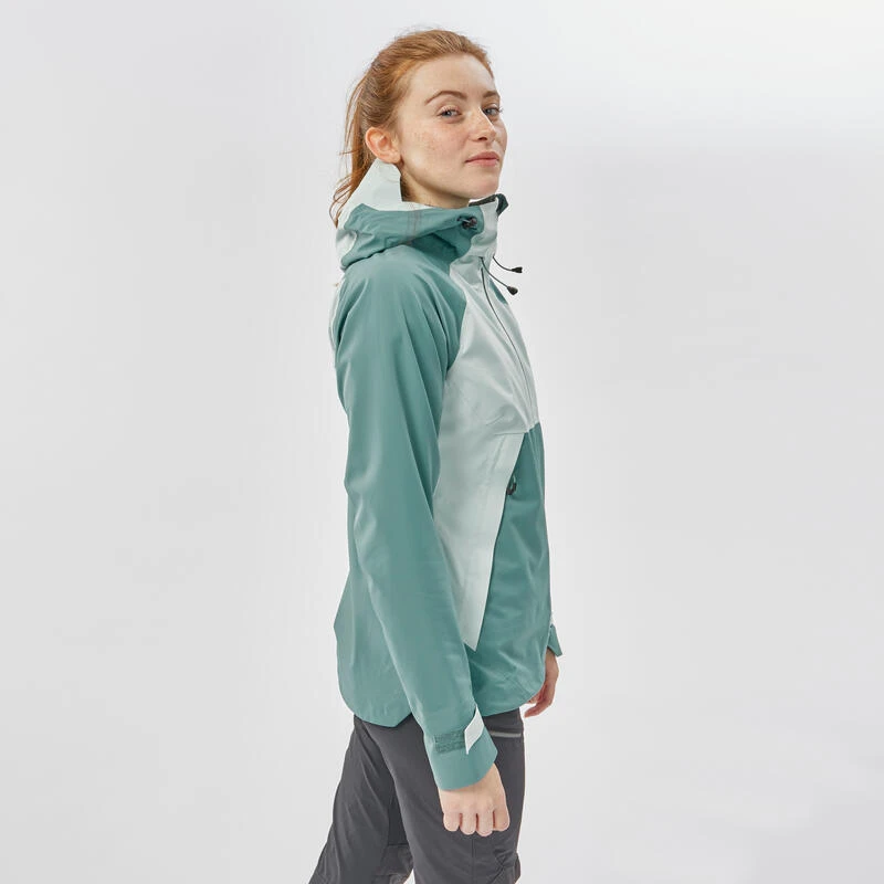 Quechua Veste Imperméable De Randonnée Montagne - MH500 - Femme 4 Quechua Veste Imperméable De Randonnée Montagne - MH500 - Femme – Image 2