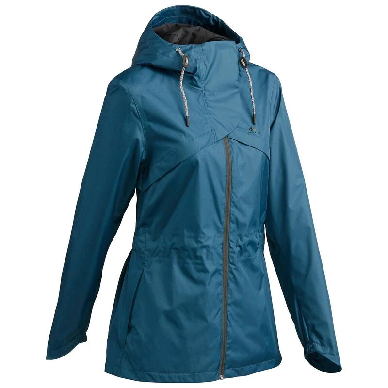 Quechua Veste Imperméable De Randonnée - NH500 - Femme 4 Quechua Veste Imperméable De Randonnée - NH500 - Femme – Image 2