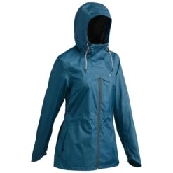 Quechua Veste Imperméable De Randonnée - NH500 - Femme