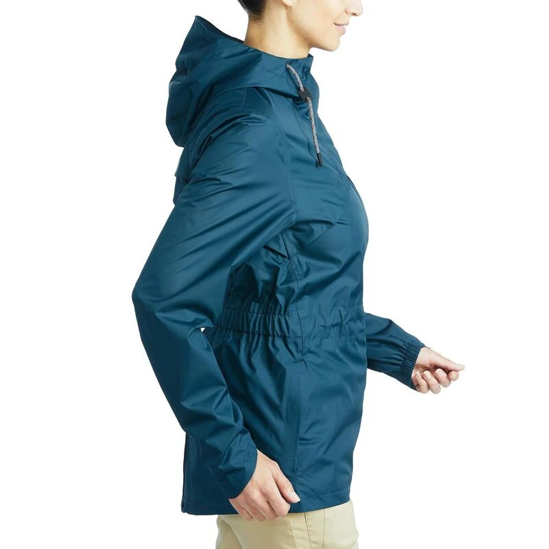 Quechua Veste Imperméable De Randonnée - NH500 - Femme 7 Quechua Veste Imperméable De Randonnée - NH500 - Femme – Image 5