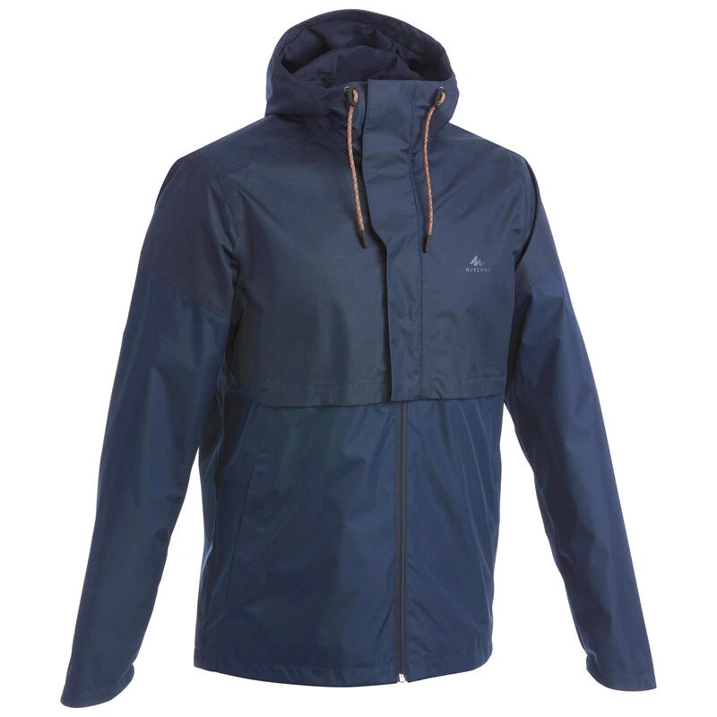 Quechua Veste Imperméable De Randonnée - NH500 Flap - Homme 4 Quechua Veste Imperméable De Randonnée - NH500 Flap - Homme – Image 2