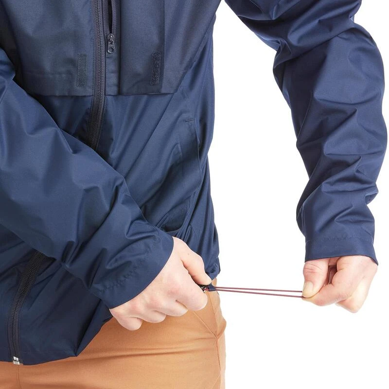 Quechua Veste Imperméable De Randonnée - NH500 Flap - Homme 10 Quechua Veste Imperméable De Randonnée - NH500 Flap - Homme – Image 8