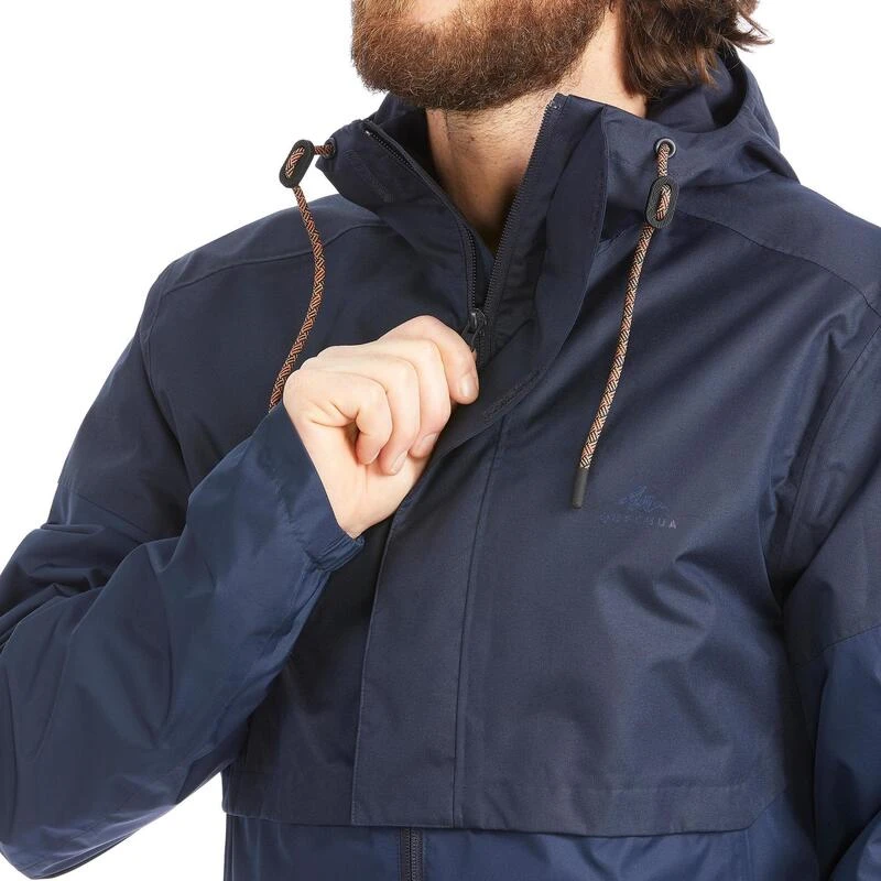 Quechua Veste Imperméable De Randonnée - NH500 Flap - Homme 11 Quechua Veste Imperméable De Randonnée - NH500 Flap - Homme – Image 9