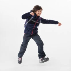 Quechua Veste Polaire Chaude De Randonnée - MH500 Bleue Marine - Enfant 7-15 Ans -Quechua veste polaire chaude de randonnee mh500 bleue marine enfant 7 15 ans 1