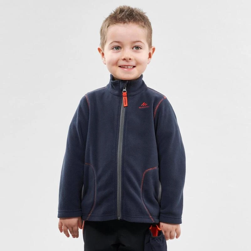 Quechua Veste Polaire De Randonnée - MH150 Bleu Marine - Enfant 2-6 Ans 5 Quechua Veste Polaire De Randonnée - MH150 Bleu Marine - Enfant 2-6 Ans – Image 3