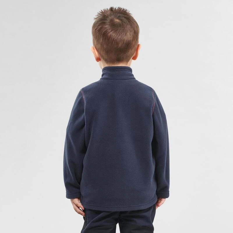 Quechua Veste Polaire De Randonnée - MH150 Bleu Marine - Enfant 2-6 Ans 6 Quechua Veste Polaire De Randonnée - MH150 Bleu Marine - Enfant 2-6 Ans – Image 4
